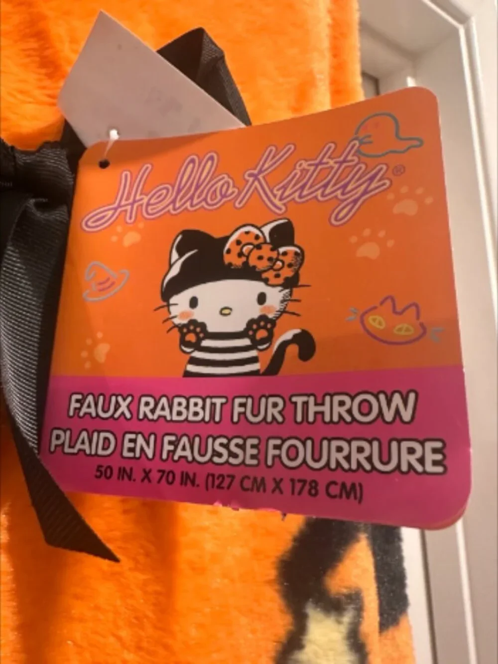 hello Kitty 2026 Halloween blanket